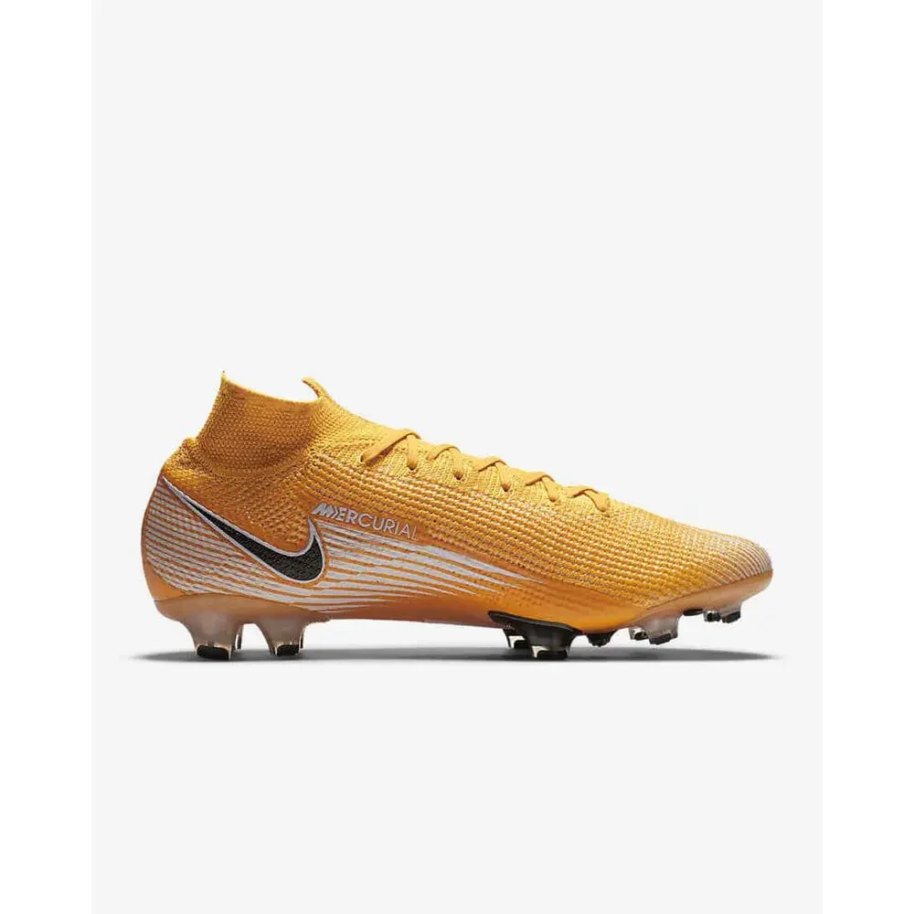 NEW SZ 13 Mens Nike Mercurial Superfly 7 Elite FG Laser Orange Cleats AQ4174-801